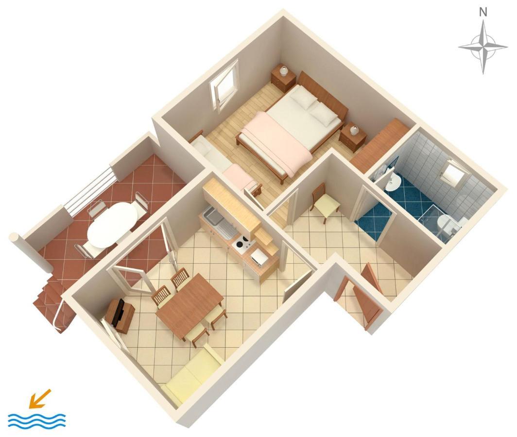Apartment Vrsi - Mulo 5951A Luaran gambar